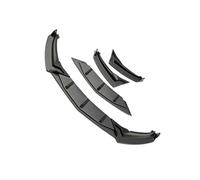 Labbro Paraurti Anteriore Kit Spoiler Paraurti Anteriore ABS, Diffusore, Splitter, Protezione Tuning Per VW Per Passat B8 2017-2019(Nero opaco)