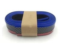 Labbro Paraurti Anteriore Per Benz W205 W204 Per GLC Per CLA Minigonne Laterali Universale Paraurti Anteriore Lip Guard Splitter Spoiler Anti Scratch Protector(C BLUE)