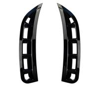 Labbro Paraurti Anteriore Per GLE Per GLE350 GLE450 GLE53 2020+ Copertura Del Canale Di Aspirazione Spoiler Splitter Paraurti Anteriore Presa D'aria Rivestimento Cofano(Gloss black)