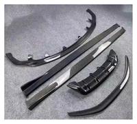 Labbro Paraurti Anteriore Per Lexus Per RC200 RC300 7 Paraurti Anteriore In Vera Fibra Di Carbonio Diffusore Posteriore Del Bagagliaio Spoiler Minigonne Laterali(Body Kit B)