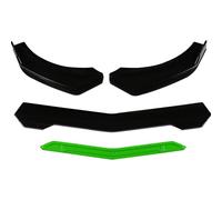 Labbro Paraurti Anteriore Per Panamera 2012-2022 Paraurti Anteriore Auto Labbro Mento Spoiler Splitter Diffusore Kit Corpo Trim Aria Diga Protezione 6 Colori(Green)