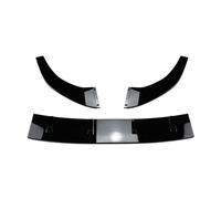 Labbro Paraurti Anteriore Per Per A3 8Y S3 2021 2022 2023+ Nero Lucido Paraurti Anteriore Inferiore Auto Splitter Diffusore Spoiler Protezione Protezione Sotto Spoiler frontali per auto(Gloss Black)