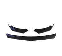 Labbro Paraurti Anteriore Universale Canard Splitter Auto Paraurti Anteriore Labbro Kit Corpo Spoiler Diffusore 4 PZ Regolabile(A-Style Carbon)