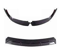 Labbro Paraurti Auto Anteriore Per Benz C Klasse W205 C205 2019 2020 Paraurti Anteriore Labbro Mento Spoiler Fibra Carbonio Look Diffusore Anteriore Diffusore Normale-B Nero Lucido(ACarbonFiber)