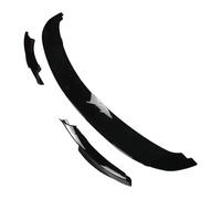 Labbro Paraurti Auto Anteriore Per BMW Serie 3 E90 E91 Per LCI Sport 2009-2012 Tuning Auto Paraurti Anteriore Lip Splitter Diffusore Body Kit Spoiler 4 Pz(One Set Gloss Black)