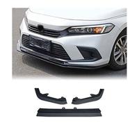 Labbro Paraurti Auto Anteriore Per Civic 2022 2023 11th Paraurti Anteriore Lip Mento Spoiler In Fibra Di Carbonio Look Diffusore Anteriore Diffusore Normal-D Rosso Nero(CMatteBlack)