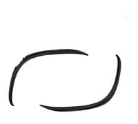 Labbro Paraurti Auto Anteriore Per Classe C Paraurti Anteriore Spoiler Splitter Griglia Aspirazione Dell'aria Cornice Copertura W205 S205 A205 C205 C200 C220d C300 2018-2021(2pcs Gloss Black)