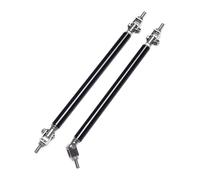 Labbro Paraurti Auto Anteriore Per Mazda 2 3 5 6 CX-3 CX-4 CX-5 Regolabile 15 Centimetri Auto Da Corsa Paraurti Anteriore Lip Spoiler Supporto Tie Bar Puntone Asta Universale(15cm Black)