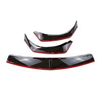 Labbro Paraurti Auto Anteriore Per Mazda 3 Per Axela Sedan 2019-2021 Paraurti Anteriore Labbro Mento Spoiler Fibra Carbonio Look Diffusore Anteriore Diffusore Normal-D Nero Rosso(DBlackRed)