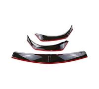 Labbro Paraurti Auto Anteriore Per Mazda 3 Per Axela Sedan 2019-2021 Paraurti Anteriore Labbro Mento Spoiler Fibra Carbonio Look Diffusore Anteriore Diffusore Normal-D Nero Rosso(DBlackRed)