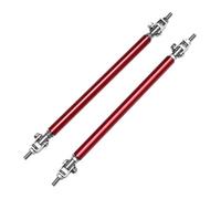 Labbro Paraurti Auto Anteriore Per VW Per G&olf 6 MK6 Per GTD Per GTI 2009-2013 Per Rline Universale Paraurti Anteriore Lip Splitter Puntone Asta Cravatta Barra Di Supporto(20cm Red)