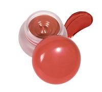 Labbro sfocato per budino, vasetto per budino,Balsamo labbra Velvet Matte Pudding - Lip Pudding Pot Fard Balsamo per labbra e guance Labbra luminose da donna