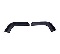 Labbro Spoiler 2Pcs Paraurti Anteriore Auto Spoiler Impermeabile Robusto Leggero Facile Da Trasportare Comodo Antigraffio Nero ABS