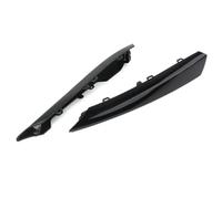 Labbro Spoiler Copertura Trim Wing 1 Paio Di Auto Paraurti Anteriore Griglia Laterale Adatta Per Jaguar XF 2012 2013 2014 2015 Inserto Nero Rivestimento Trim