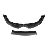 Labbro Spoiler Copertura Trim Wing 3 Pz Per Chrysler 300 SRT8 2012 2013 2014 Auto Paraurti Anteriore Splitter Labbro Diffusore Spoiler Copertura Deflettore Labbra(Look in carbonio)