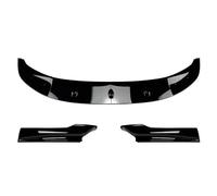 Labbro Spoiler Copertura Trim Wing Auto Paraurti Anteriore Inferiore Mento Labbro Per BMW Per 5 Serie F10 F11 2011-2017 Splitter Diffusore Spoiler Guard Kit(Nero lucido)