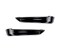 Labbro Spoiler Copertura Trim Wing Kit Copertura Labbro Spoiler Lato Paraurti Anteriore Per BMW Per Serie 3 E90 E91 320i 325i 330i 2005-2008 Modello Base Berlina Pre-facelift(Nero lucido)