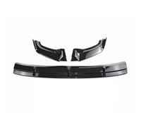 Labbro Spoiler Copertura Trim Wing Labbro Del Divisore Del Paraurti Anteriore Per VW Per Tiguan 17-20 Diffusore Spoiler Gonna Striscia Decorativa Pala(Nero lucido)