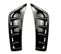 Labbro Spoiler Copertura Trim Wing Paraurti Della Ruota Anteriore Di Aspirazione Aria Per Benz GLC-Class 2020+ GLC260 GLC300 X253 Bocchette Del Cofano Copertura Decorativa(Look in carbonio)