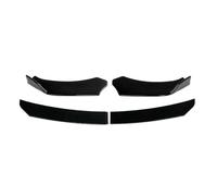Labbro Spoiler Copertura Trim Wing Per A3 A4 A5 A6 A7 A7 A8 Q3 Q5 Q7 Rs5 Rs6 Rs7 S3 S4 Tt 4 Pz Auto Paraurti Anteriore Labbro Diffusore Spoiler Splitter(Nero lucido)