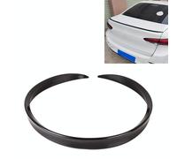 Labbro spoiler del lato posteriore in plastica modificata dell'auto, nero