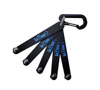 LABEAR Set di cacciaviti offset a profilo ultra basso esagonale 5 pezzi, piatto sottile diritto da 90 gradi per area stretta