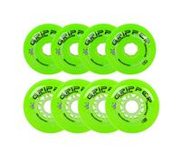 Labeda Hilo - Pinze per Ruote da Hockey Crossover X-Soft, 74A, 76 mm, 80 mm, Colore: Verde