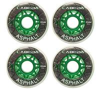 LABEDA WHEELS, pattini in linea da hockey Gripper ASPHALT OUTDOOR, 76 mm, 83 A, x4, di Labeda