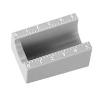 Label Applicator - ABS, 2.0x1.25in Alignment Tool Precise | Handheld Bottle Sticker Applicator, Sticker Assistant For Small Jars, Perfume Bottles, Seasoning Containers, Labs, Craft Rooms