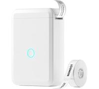 Label Maker D110 Etichettatrice termica Bluetooth con nastro, stampante portatile per etichette senza inchiostro, portatile e ricaricabile, con più modelli per casa e ufficio, compatibile con iOS