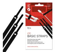 LABEL THE CABLE Hook and Loop Cable Ties for Cable Management - Bundle Your Cabl