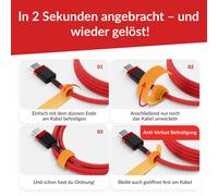 Label-the-cable LTC BASIC fascetta Sintetico Multicolore 10 pezzoi (LTC Basic Cable Management Ties mixed colours) NEW