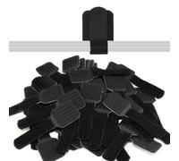 LABEL THE CABLE Self-Adhesive Hook and Loop Cable Holders for Perfect Cable Mana