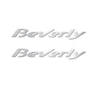 labelbike 2 Adesivi 3D Moto Scritte Compatibile con Piaggio