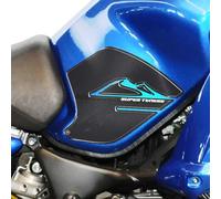 labelbike - 2 PROTEZIONI LATERALI 3D SERBATOIO compatibili con MOTO YAMAHA SUPER TENERE carbon