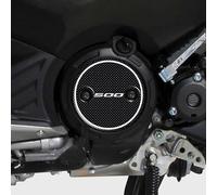 labelbike - 2 Adesivi in Resina Gel 3D Decorazioni e Protezioni di Carter Moto compatibilI con YAMAHA TMAX 500 2001-2011