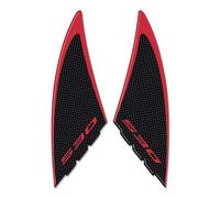 labelbike - 2 Adesivi Stickers 3D laterali in Resina per Moto Scooter compatibili con YAMAHA Tmax 530 2012-2016 Colore Carbonio Rosso Ergal