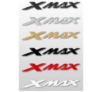 Labelbike - 2 Adesivi / stickers 3d Scritta Xmax Compatibili Per Scooter Yamaha X Max Dal 2010