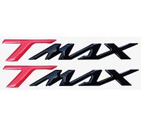 labelbike - 2 ADESIVI-STICKERS RESINA 3D SCRITTA TMAX 500-530-560 per SCOOTER MOTO compatibile con YAMAHA 2001-2021