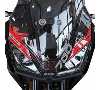 labelbike - Adesivi 3D Moto Muso Decorazioni e Protezioni Frontali in Resina con Licenza Ufficiale Moto Morini X-Cape 700 2025 - Colore Rosso