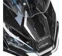 labelbike - Adesivi 3D Moto Scooter Muso Decorazioni e Protezioni Frontali in Resina Scooter compatibili con Zontes 368 G 2025 - Colore Carbonio