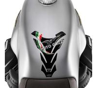 labelbike - Adesivi in Resina Gel 3D in Resina gel Protezione Serbatoio Moto GUZZI New - nero