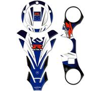 labelbike - Adesivi 3D Moto Serbatoio e Piastra Forcella Sterzo Kit di Protezioni e Decorazioni in Resina compatibile con SUZUKI GSX-R 600-750 2006-2016 e GSX-R 1000 2007-2008