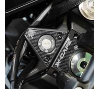 labelbike - Adesivi 3D Moto Zona Chiave Accensione Decorazioni e Protezioni in Resina con Licenza Ufficiale Moto Morini X-Cape 700 2025 - Colore Carbonio