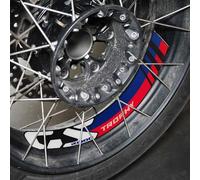 labelbike - Adesivi Gel 3D Interno Cerchi moto compatibile con BMW R 1300GS Adventure Blu