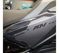 labelbike - Adesivi in Resina Gel 3D Decorazioni e Protezioni Fianchetti posteriori Moto compatibili con Honda ADV350 2022-2025