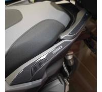 labelbike - Adesivi in Resina Gel 3D Decorazioni e Protezioni Maniglie Passeggero posteriori Moto compatibili con Honda Adv350 2022-2025 CON BAULETTO