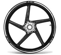 labelbike Adesivi Moto Cerchi Ruote 17' Compatibile con Yamaha