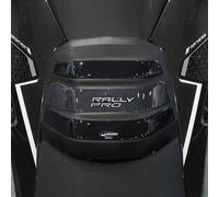 labelbike - Adesivi Paraserbatoio 3D Basso Moto Decorazioni e Protezioni in Resina compatibile con Triumph Tiger 900 RALLY PRO - Colore Carbonio Nero