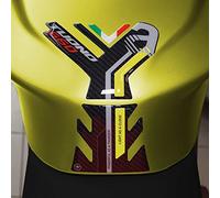 labelbike - Adesivi Paraserbatoio in Resina Gel 3D Protezione e Decorazione di Moto Serbatoio compatibile con Aprilia Tuono 660 2021-2025